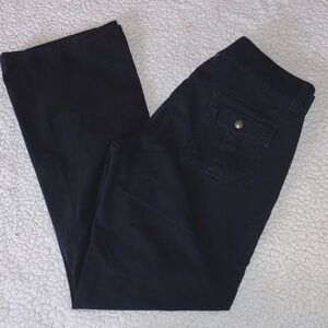 Polo Jean Co Ralph Lauren Black Straight Leg Pants Size 8